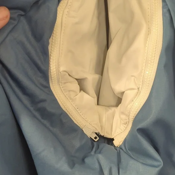 Vintage Members Only Jacket‎ size 46 White Blue 3 in 1 Convertible Vest - Picture 9 of 16